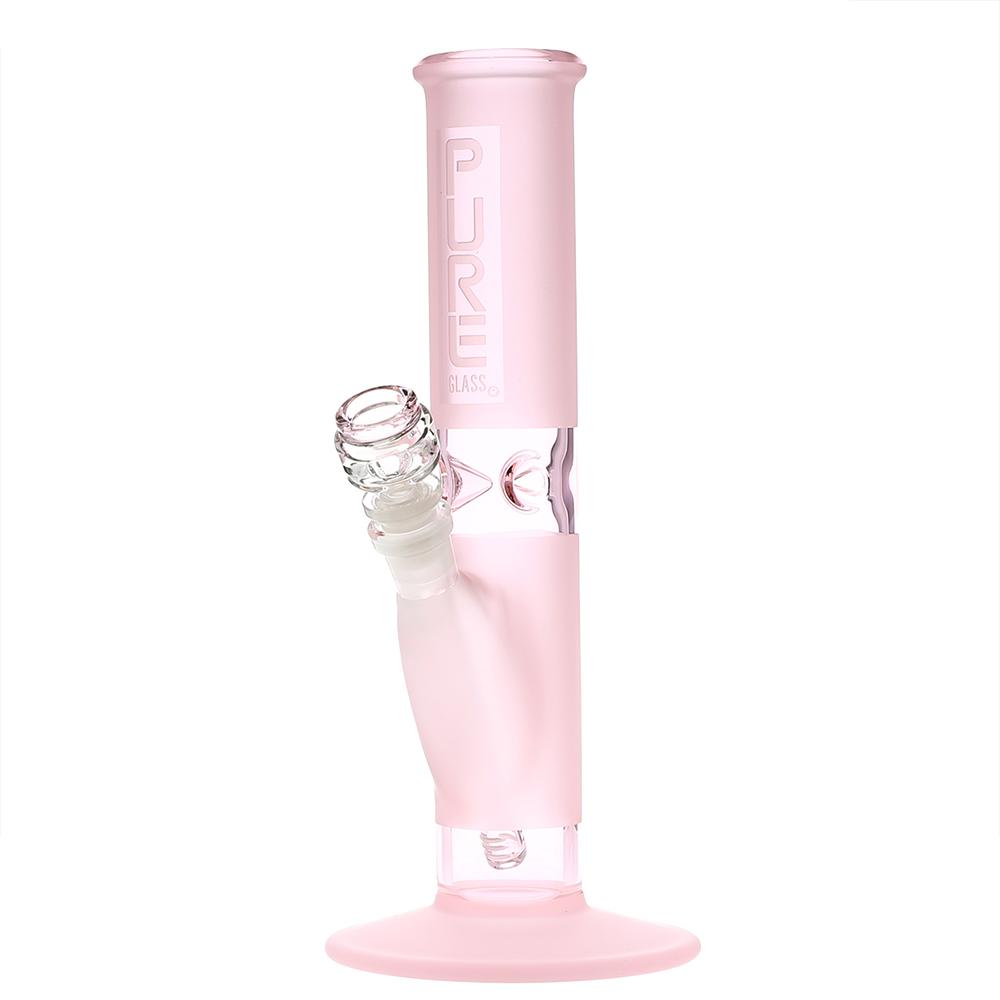 Pure Glass - 12" 50mm x 5mm - Straight - Pink Frost (WPPU-01416)
