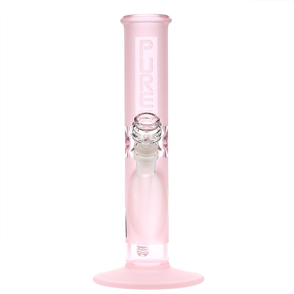 Pure Glass - 12" 50mm x 5mm - Straight - Pink Frost (WPPU-01416)