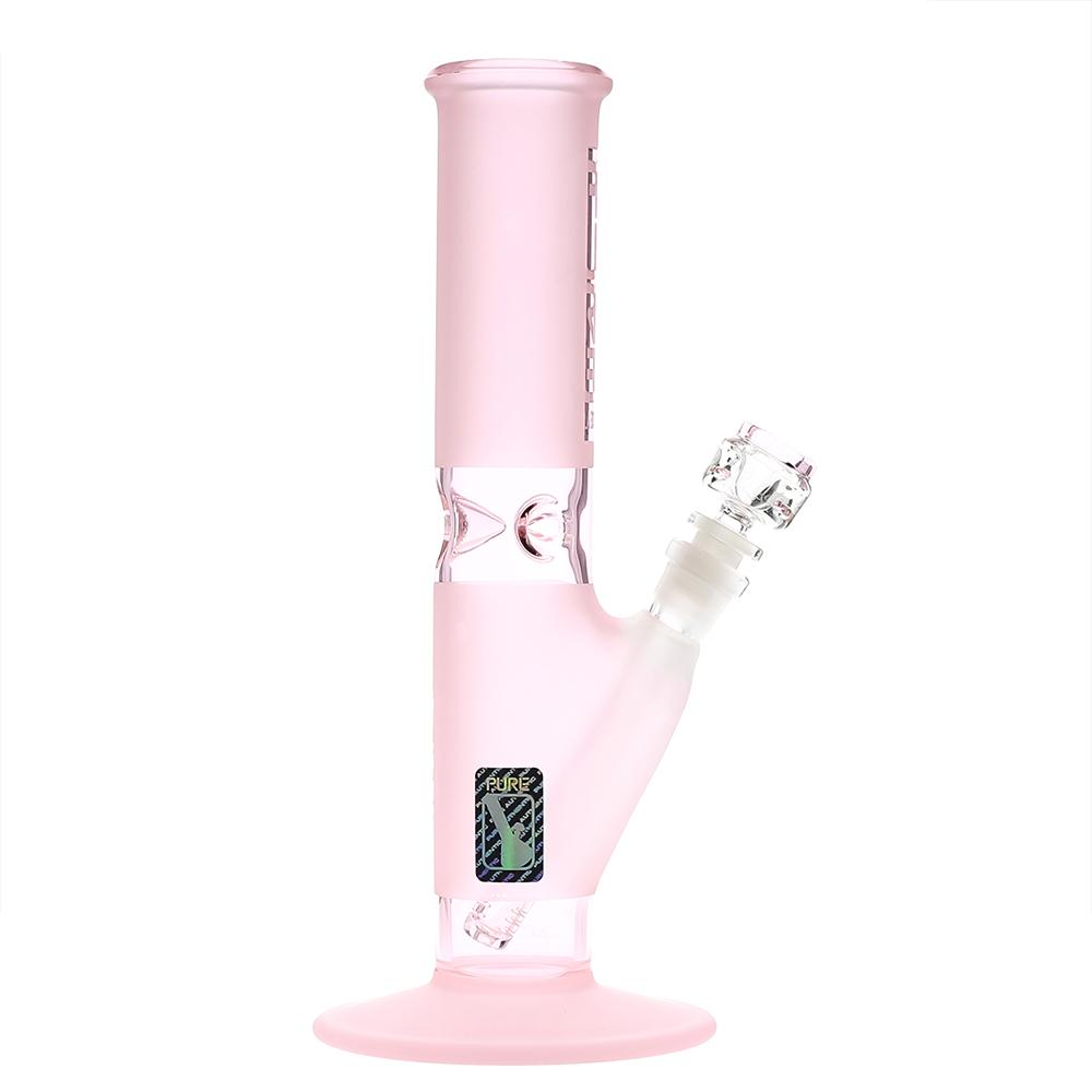 Pure Glass - 12" 50mm x 5mm - Straight - Pink Frost (WPPU-01416)