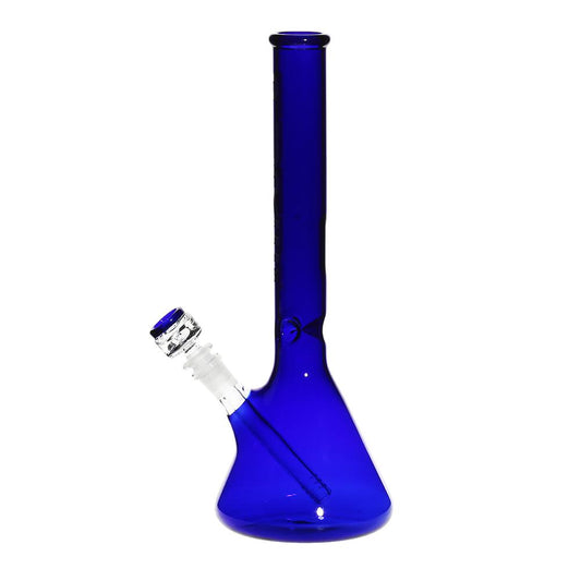 Pure Glass - 14" 38mm x 4mm - Beaker - Blue (WPPU-00009)