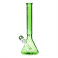 Pure Glass - 14" 38mm x 4mm - Beaker - Green (WPPU-00015)