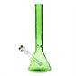 Pure Glass - 14" 38mm x 4mm - Beaker - Green (WPPU-00015)
