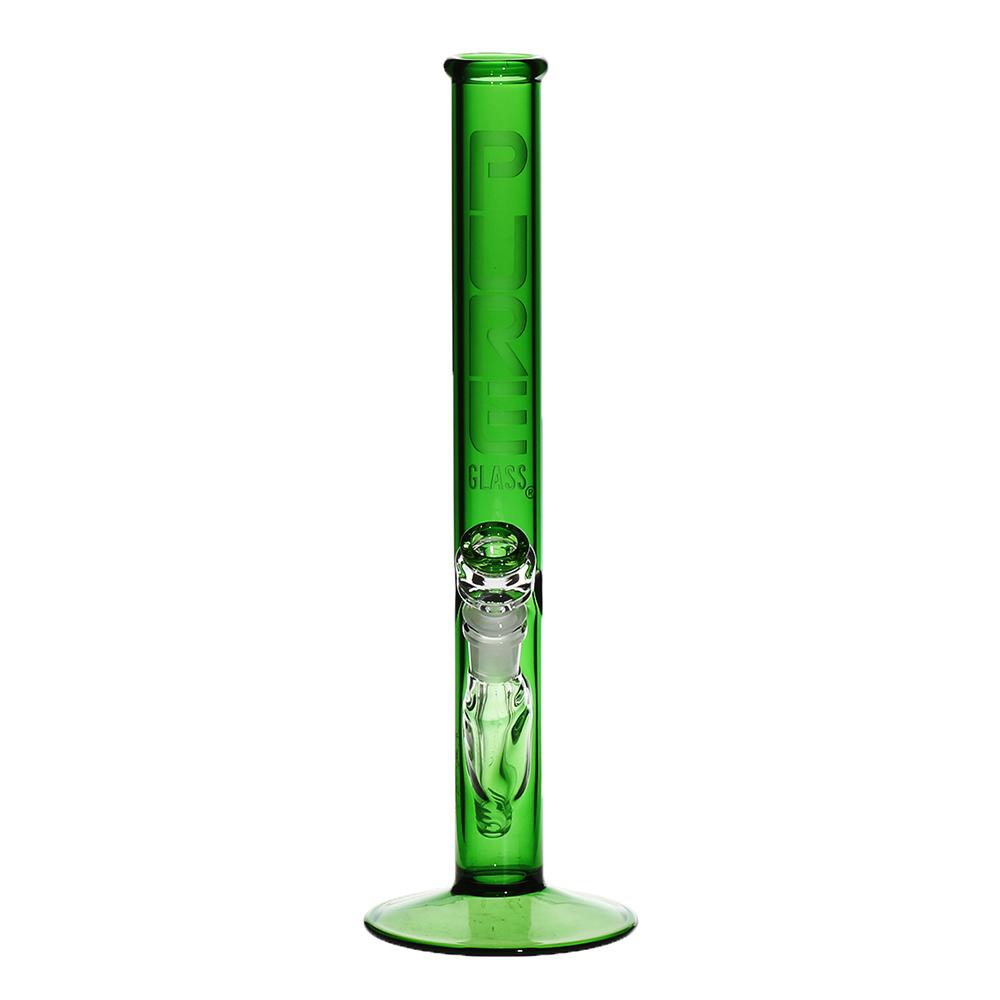 Pure Glass - 14" 38mm x 4mm - Straight - Green (WPPU-00016)