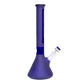 Pure Glass - 14" 38mm x 4mm - Beaker - Blue Frost (WPPU-00564)