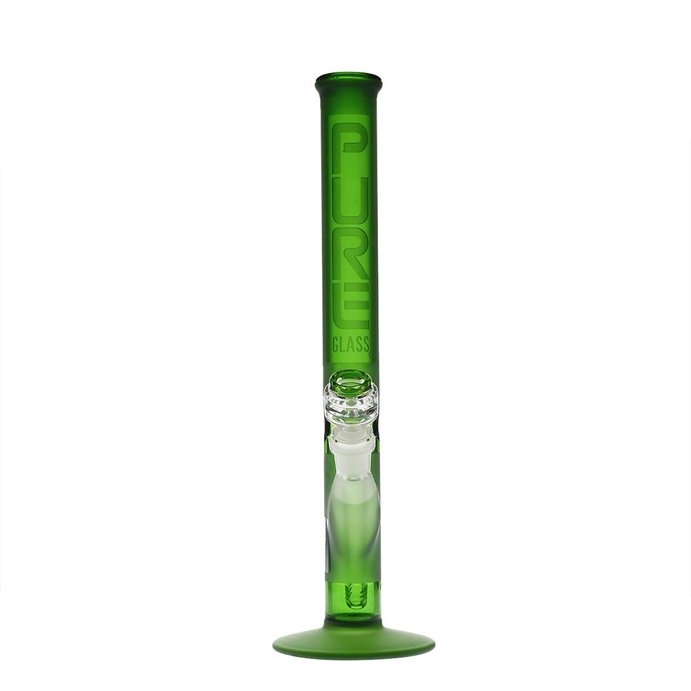 Pure Glass - 14" 38mm x 4mm - Straight - Green Frost (WPPU-00565)