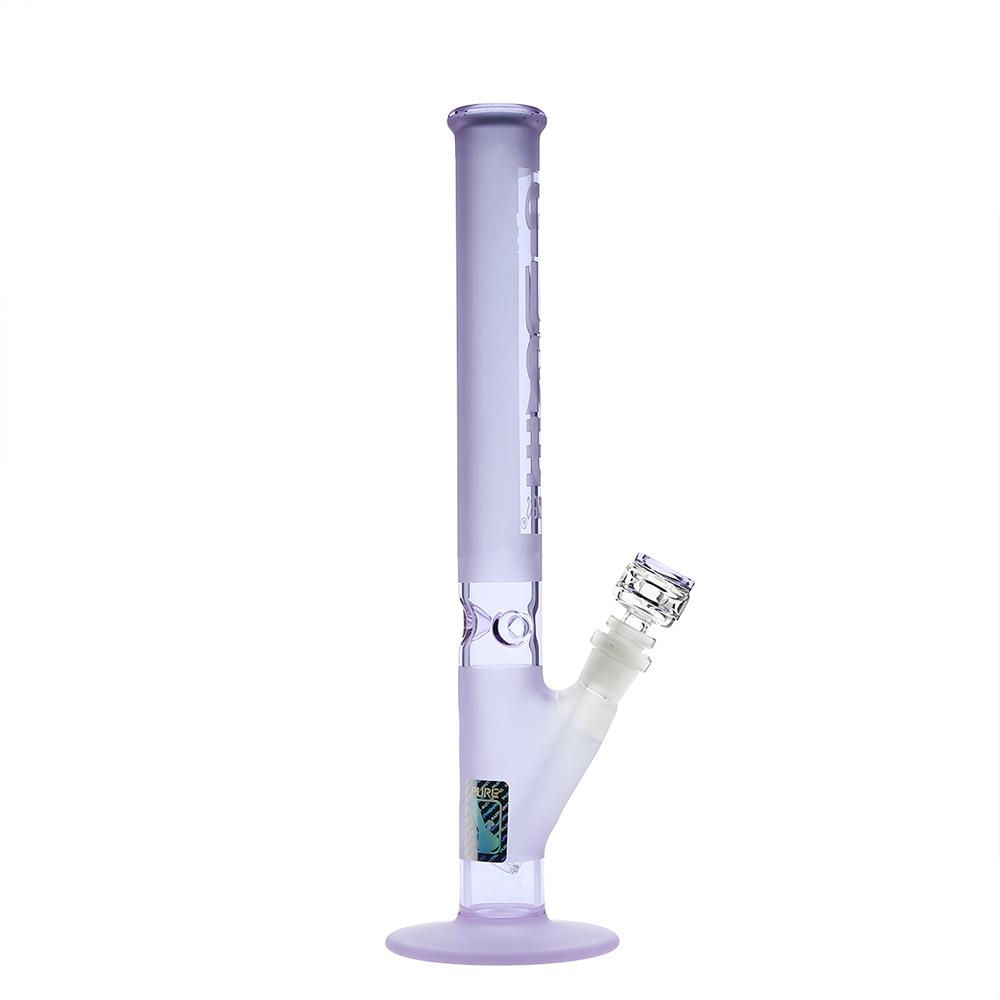 Pure Glass - 14" 38mm x 4mm - Straight - Purple Frost (WPPU-00569)