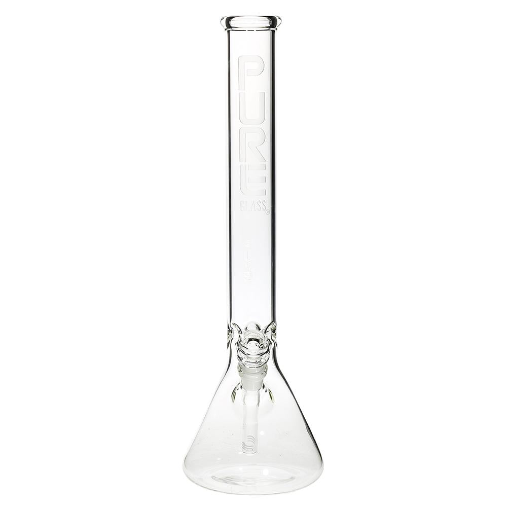Pure Glass - 18" 50mm x 5mm - Beaker - Clear (WPPU-00075)
