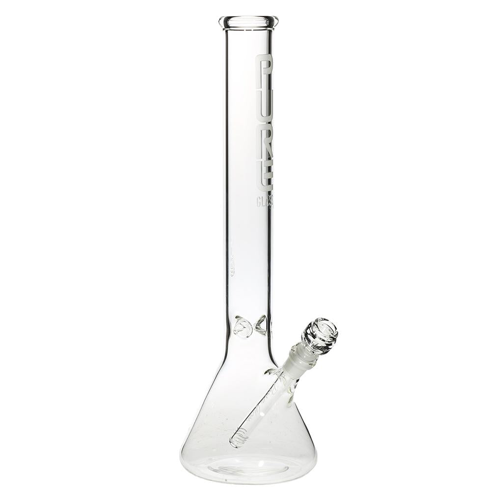 Pure Glass - 18" 50mm x 5mm - Beaker - Clear (WPPU-00075)