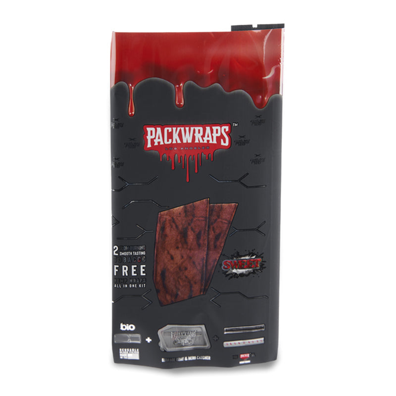 Packwraps x Twisted Hemp Wraps 2pk with Glass Tip - Sweet