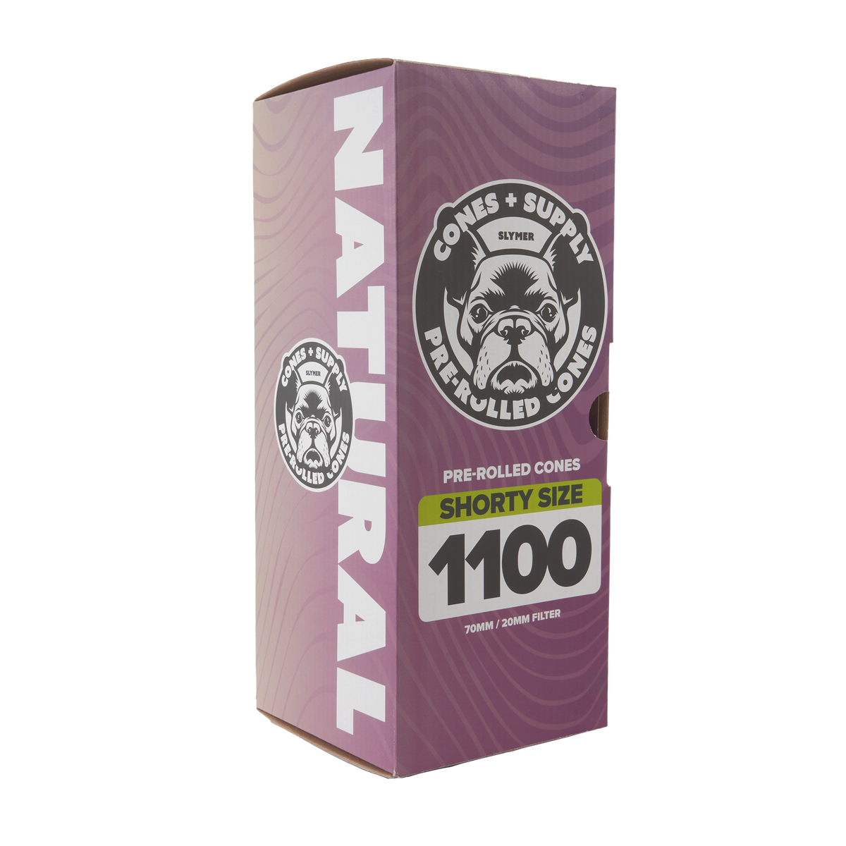 Cones + Supply Shorty 70mm Natural Brown Cones – 1100ct Bulk