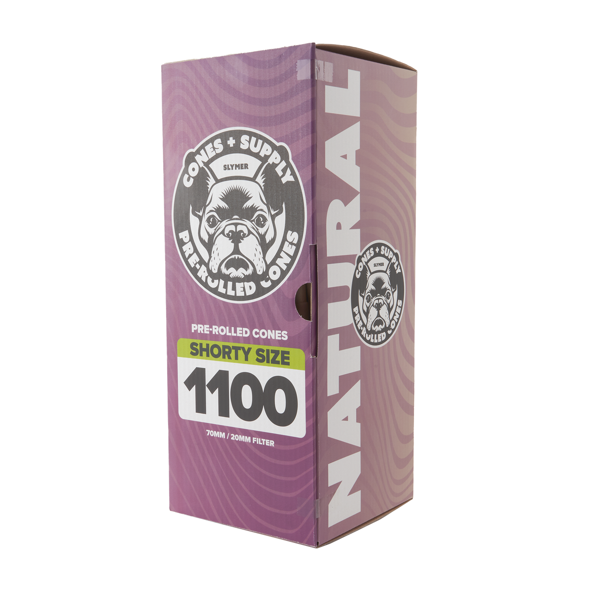 Cones + Supply Shorty 70mm Natural Brown Cones – 1100ct Bulk