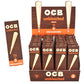 32PC DISPLAY - OCB Unbleached Cones