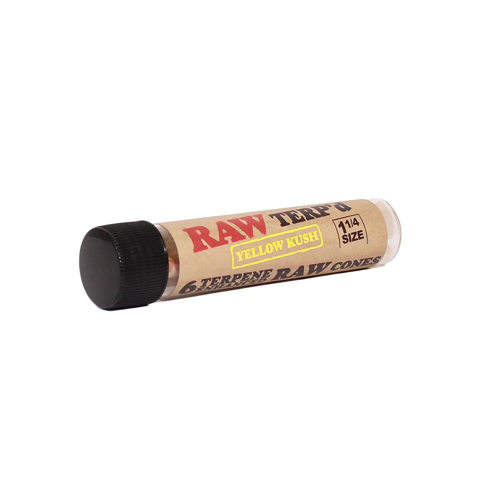 RAW TERP'd Cones | 1 1/4 | 6pc | 12pk Display