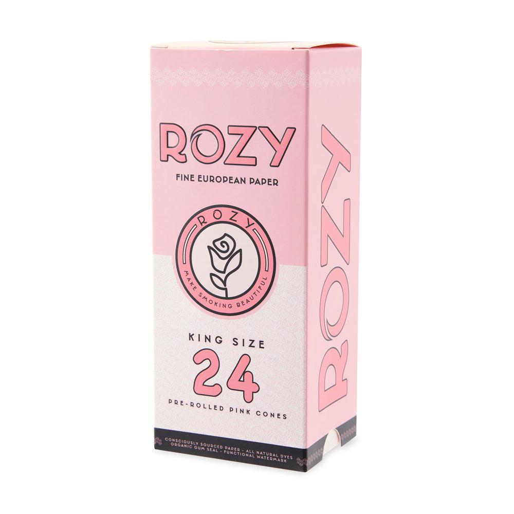 Rozy Pink King Size Pre-Rolled Cones – 24ct Pack