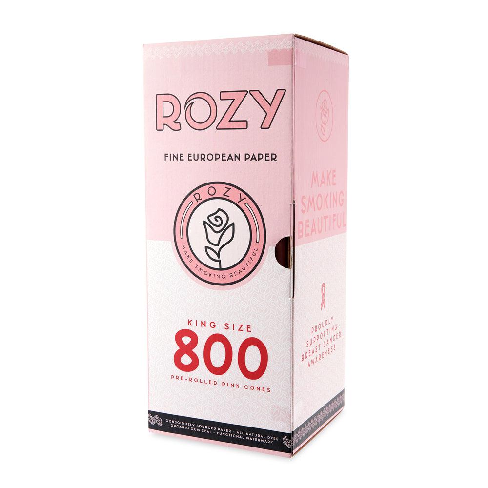 Rozy Pink King Size Pre-Rolled Cones – 800ct Bulk
