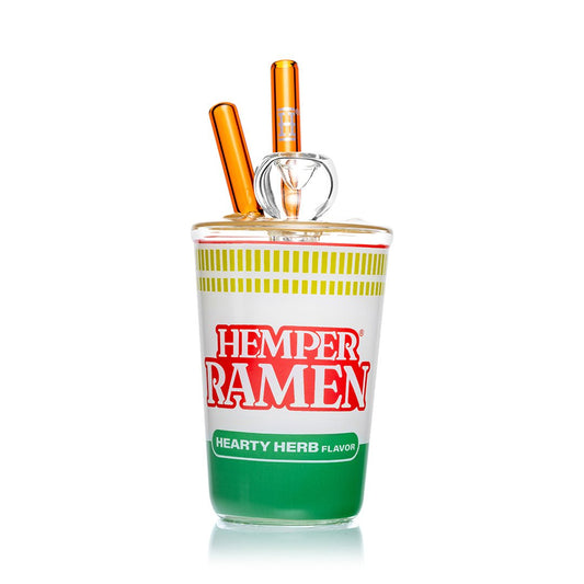 Hemper Ramen Cup Glass Water Pipe