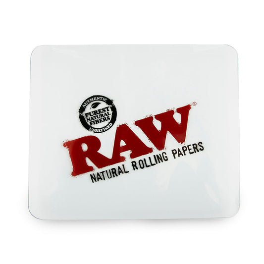 RAW Double Thick Glass Rolling Tray