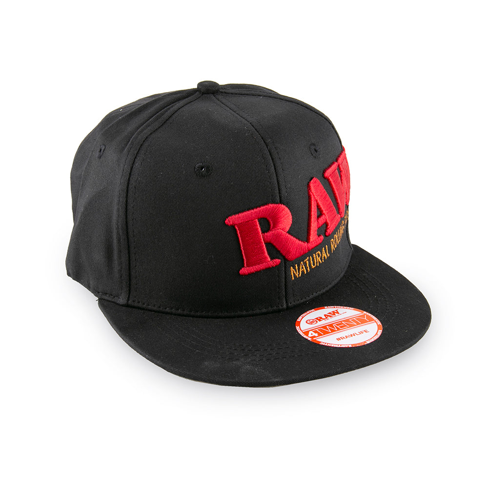 RAW Flex Fit Hat - Black - Large/XL
