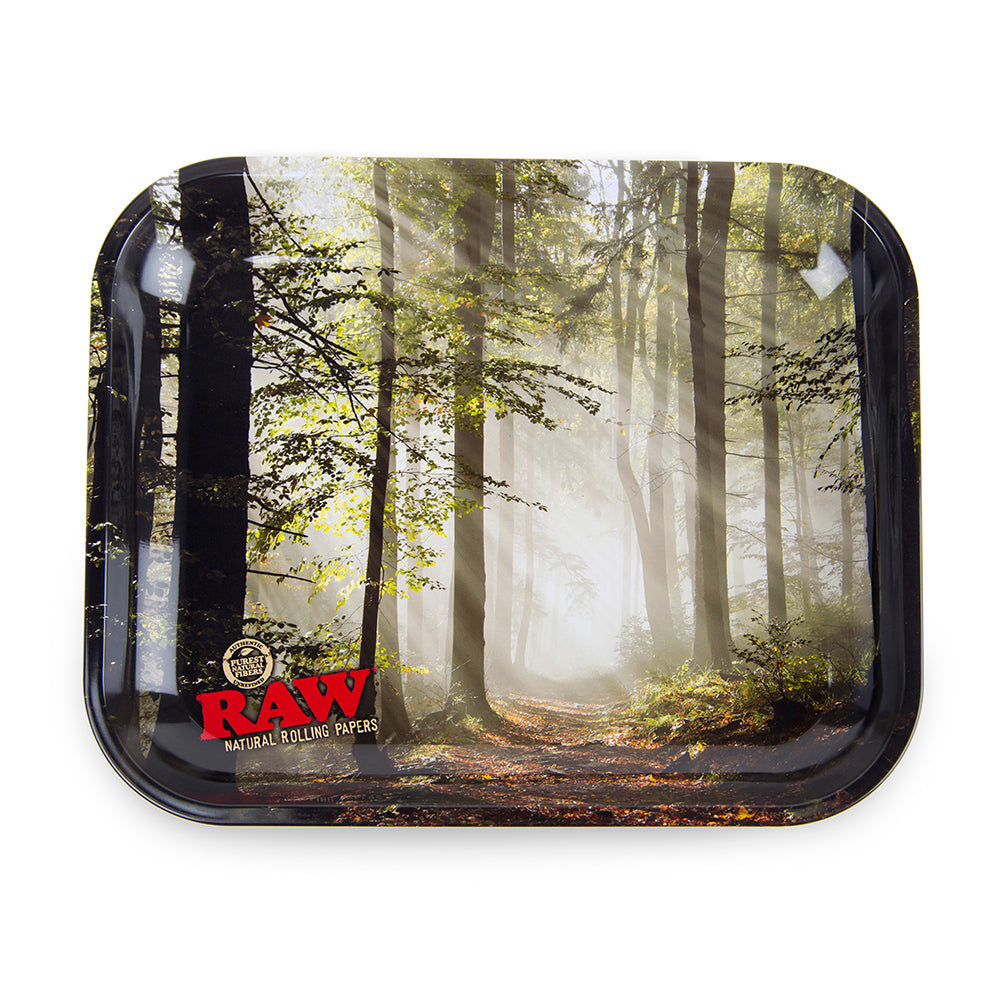 RAW Rolling Tray Smokey Forest