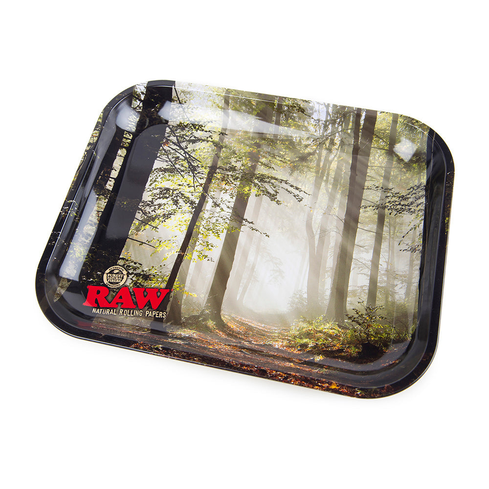 RAW Rolling Tray Smokey Forest