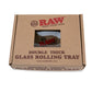 RAW Double Thick Glass Rolling Tray