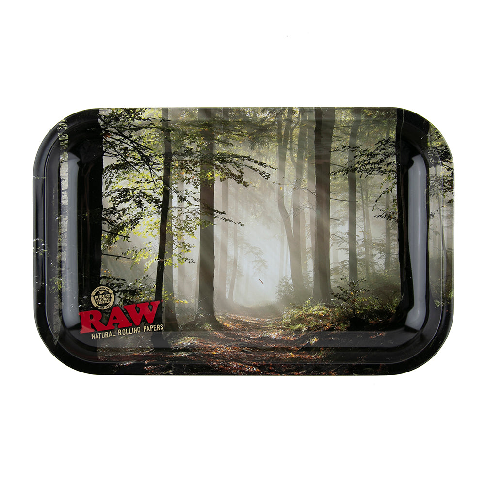 RAW Rolling Tray Smokey Forest