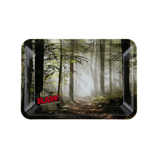 RAW Rolling Tray Smokey Forest