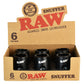 6PC DISPLAY - RAW Cone Snuffer