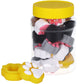 25CT JAR - Cat Paw Silicone Concentrate Container - 5ml / Assorted Colors