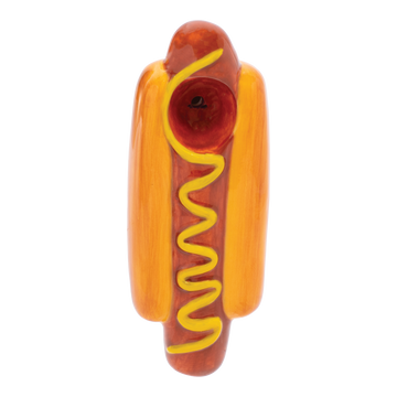 Wacky Bowlz 3.5” Ceramic Pipe – Hot Dog