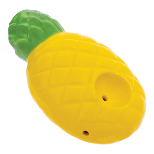 Wacky Bowlz 3.5” Ceramic Pipe – Pineapple
