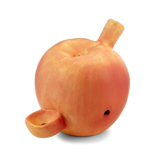 Mini Ceramic Peach Pipe