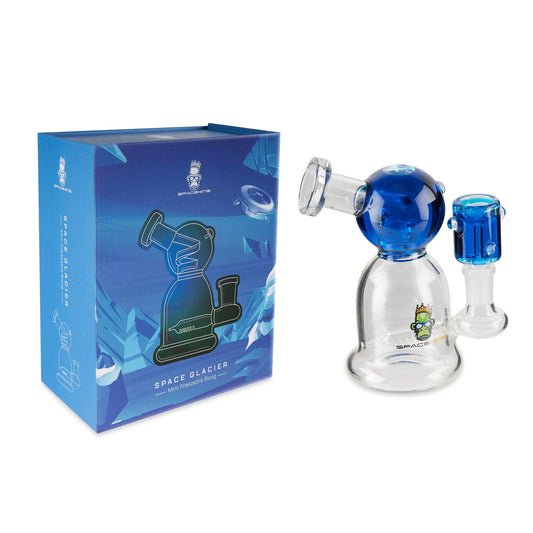 Space King Glass Mini Freezable Bong – Space Glacier