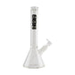 Zooted Glass 12” Water Pipe – Slim Beaker