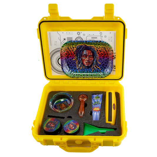 Pack Puff Relax Water Resistant Smoking Kit – Bob Marley Animal Print