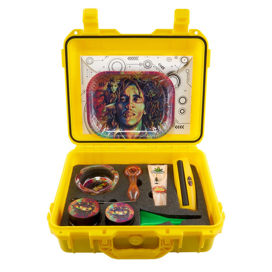 Pack Puff Relax Water Resistant Smoking Kit – Bob Marley