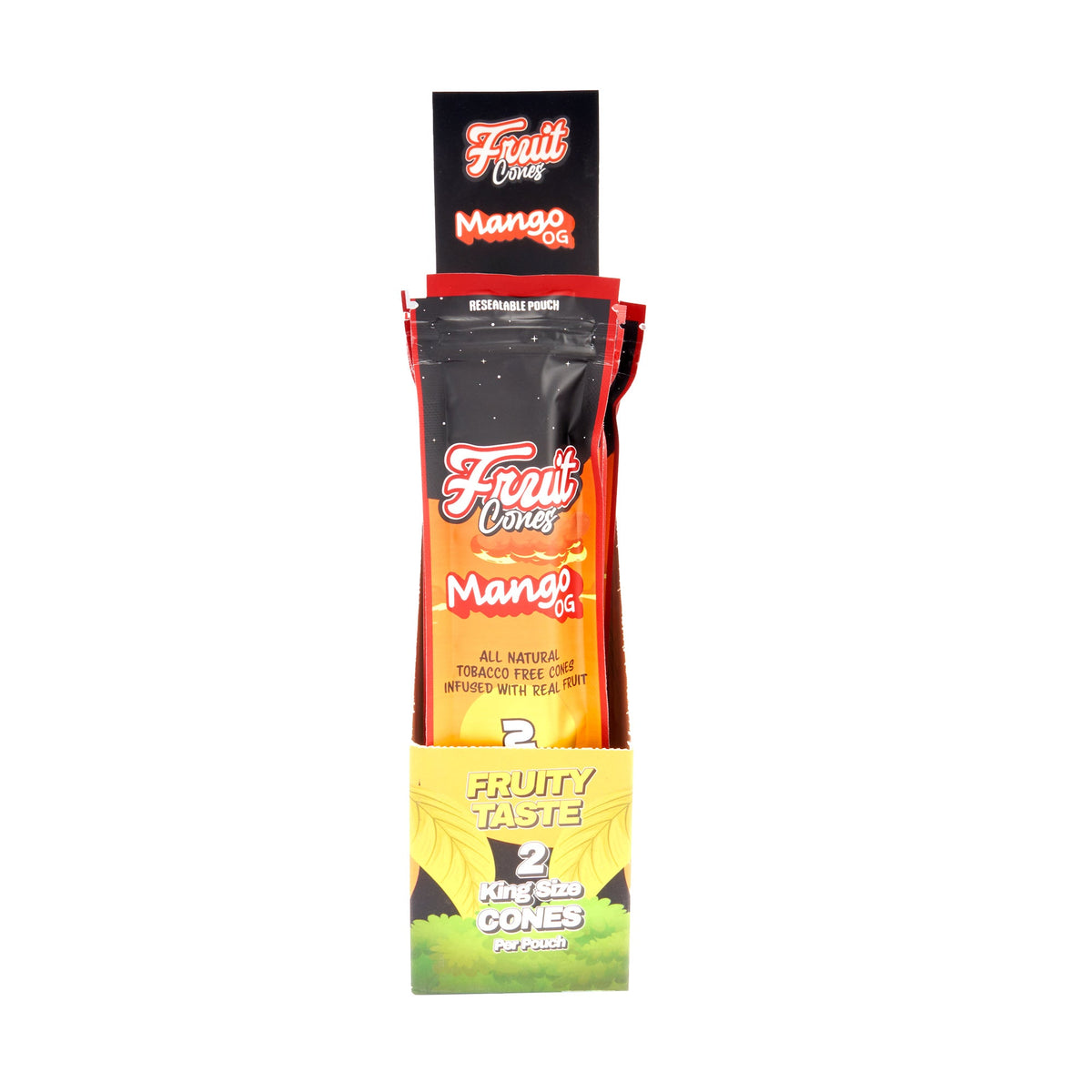 Fruit Cuts Natural Pulp Cones - King Size - 2pk - 10ct