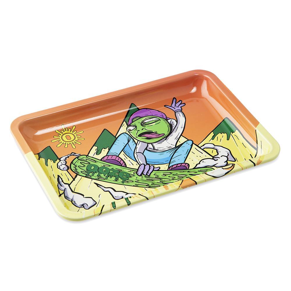 Ooze Rolling Tray - Metal - Slime Carver
