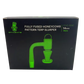 Space King Fully Fused Honeycomb Pattern Terp Slurper (Black / Green)