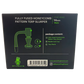 Space King Fully Fused Honeycomb Pattern Terp Slurper (Black / Green)