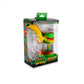 Ooze Stack Pipe Silicone Bubbler - Rasta