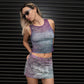 Trace Mesh Cropped Tank (Multi)