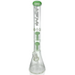 18" AFM Double Hitter 7mm Glass Beaker Bong
