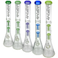 18" AFM Double Hitter 7mm Glass Beaker Bong