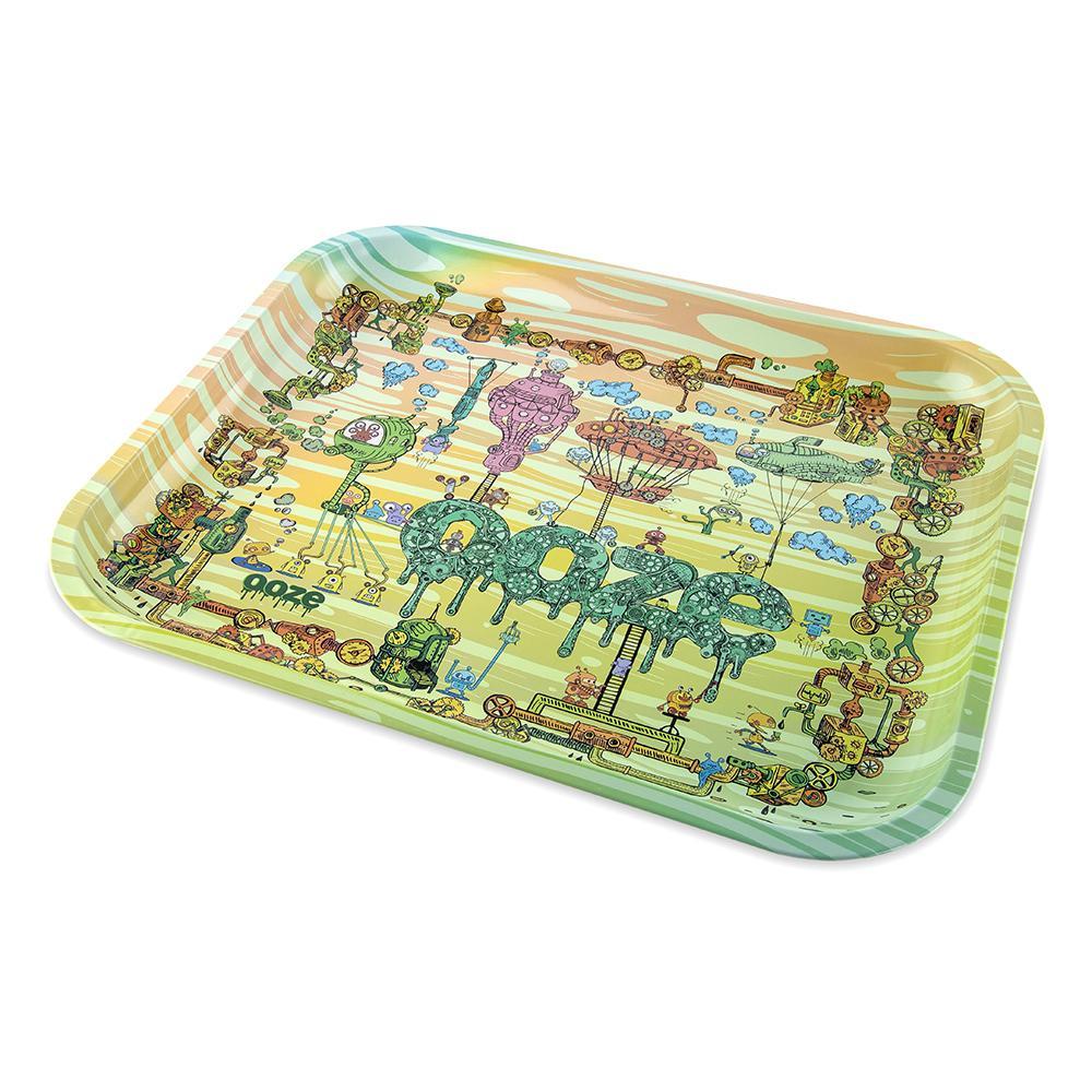 Ooze Rolling Tray - Metal - The Works