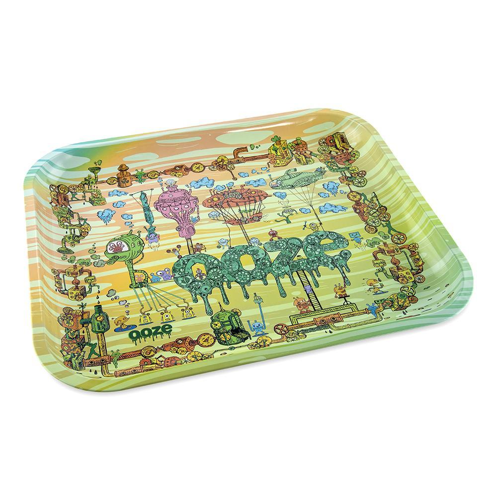 Ooze Rolling Tray - Metal - The Works