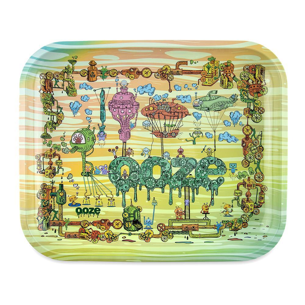 Ooze Rolling Tray - Metal - The Works