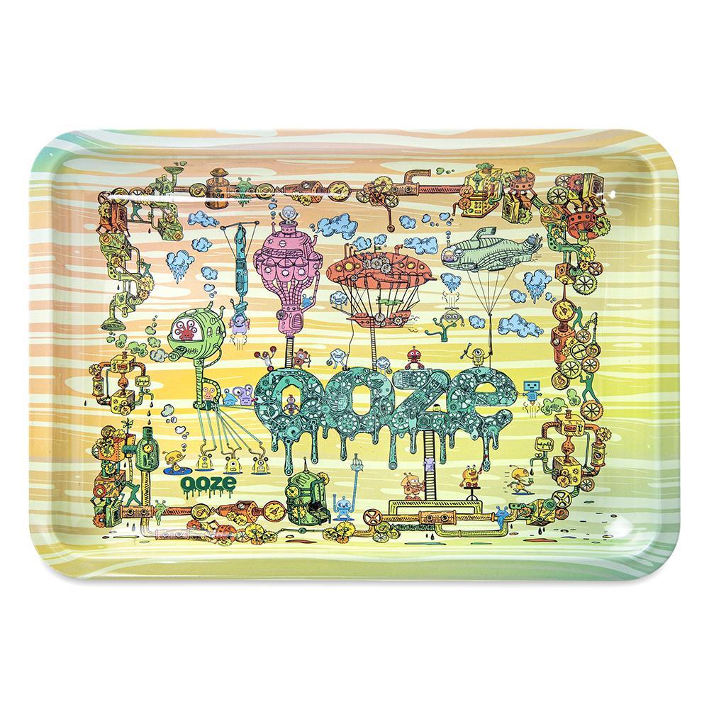 Ooze Rolling Tray - Metal - The Works