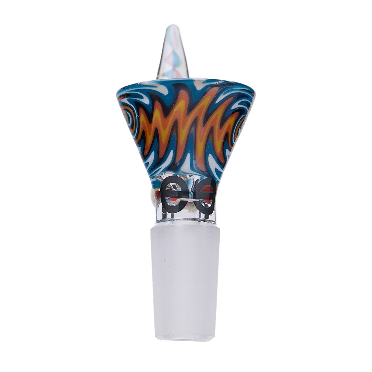Cheech Glass 2" Wig Wag Dual Horn Bowl
