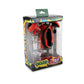 Ooze Trip Pipe Silicone Bubbler - Black / Red